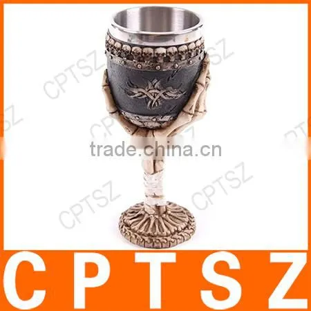 Skeletal Hand Unique Custom Medieval Goblets photo-2