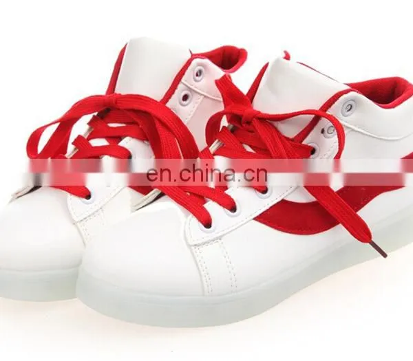 Hot Sale Mens Womens Nigh Club Simulation Couple Light Up LED Shoes Sneakers photo-4