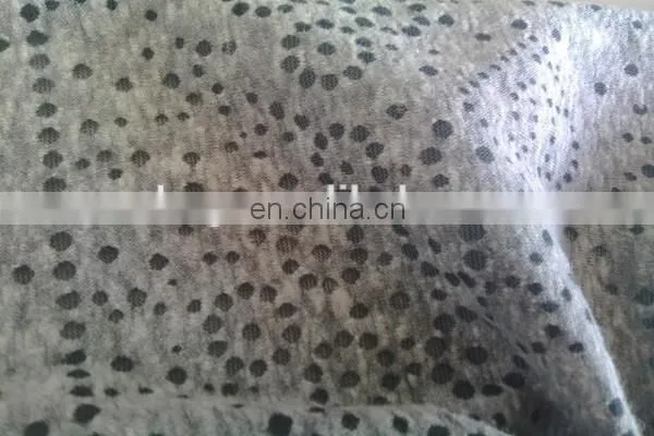 Winfar Textile 60 % Cotton 40 % Polyester Knit CVC Snow Print Burnout Fabric photo-2