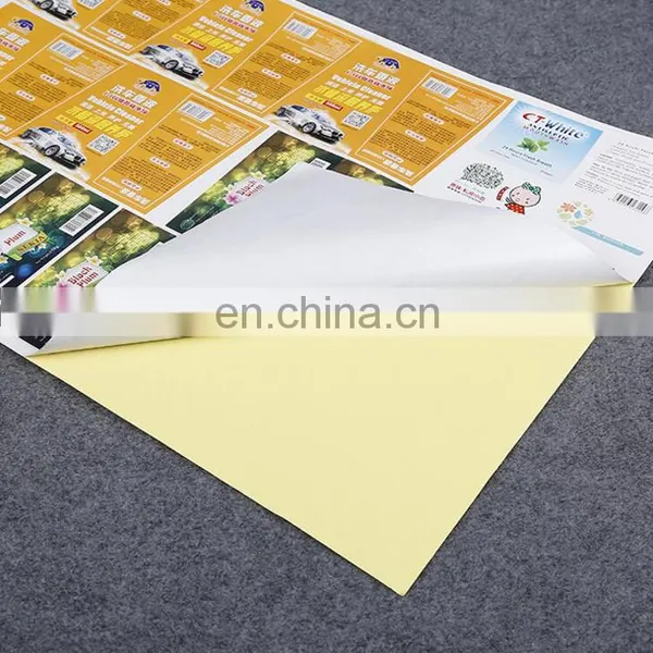Manufacture Customized Die Cut Small Piece Printed Self Adhesive Stickers for Car Cleaning Shampoo/cleaning Detergent Products photo-4