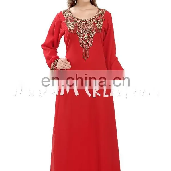 Islamic Arabian Abaya Jalabiya Jilbab Hijab Maxi Dress For Women photo-4