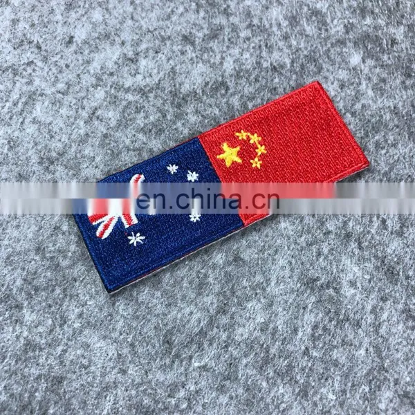 Custom Embroidery Flag Patch, Custom Usa Flag Patch photo-3