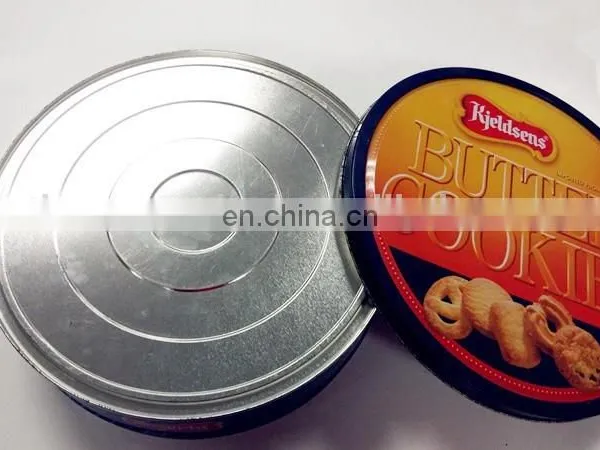 Round Butter Cookie Tin Box photo-3