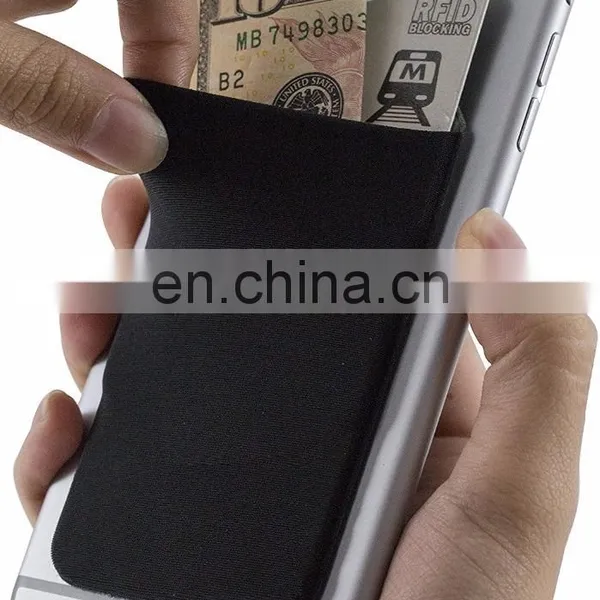 Universal Lycra Adhesive Phone Wallet photo-3