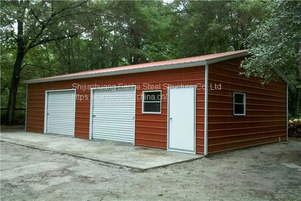 6' 7' 8' 9' 10' 11' 12' 13' 14' Height Mobile Steel Structure Car Garage Design photo-2