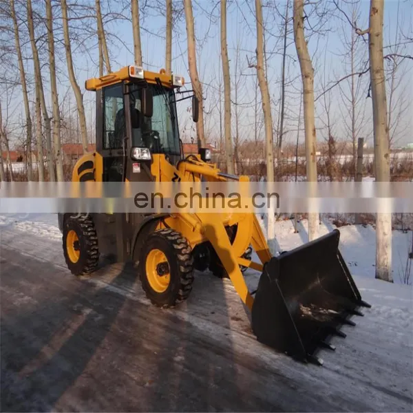 Chinese Construction 1 Ton 2ton ZL10 Wheel Loader Machine Backhoe Loader for Sale photo-5