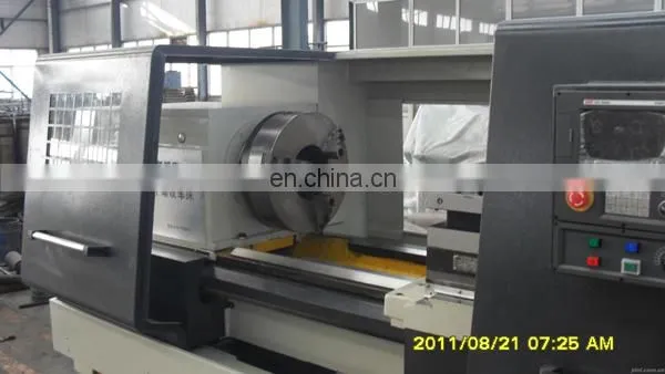 Cnc Torno QK1325 Cnc Metal Pipe Threading Lathe Machine Tool Bed photo-5