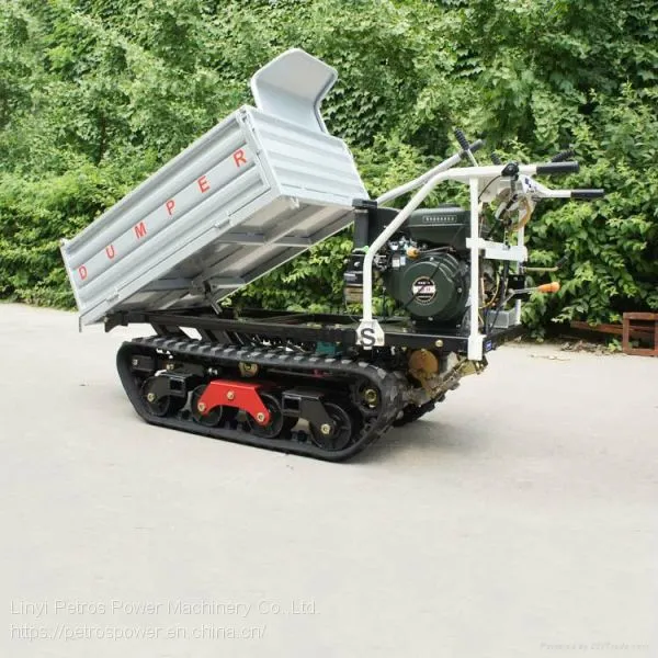 Factory Supply Mini Crawler Type Gas Engine Truck Dumper With CE photo-2