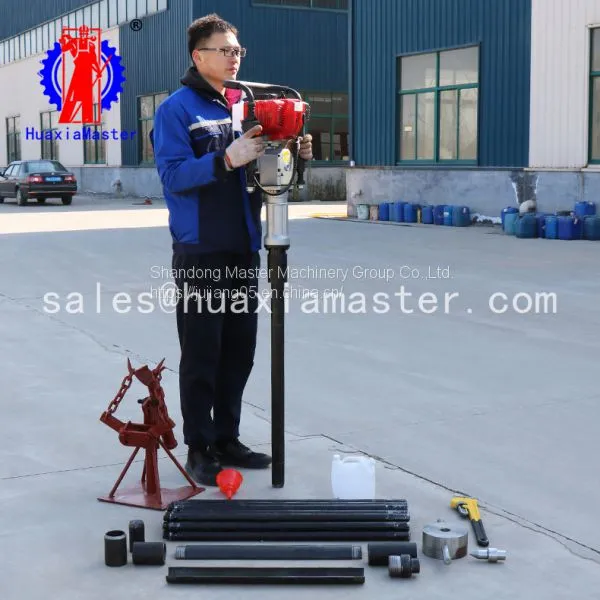 QTZ-3 Small Mini Split-tube Sampler Soil Drilling Rig Earth Soil Sample Drilling Machine photo-5