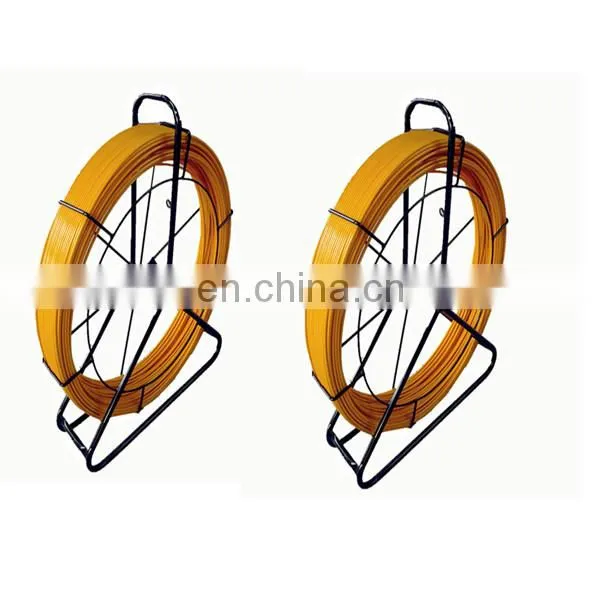 Good Strength Fiber Cable Duct Snake, Cable Snake Rodders, Cable Push Rod With Wheels photo-2
