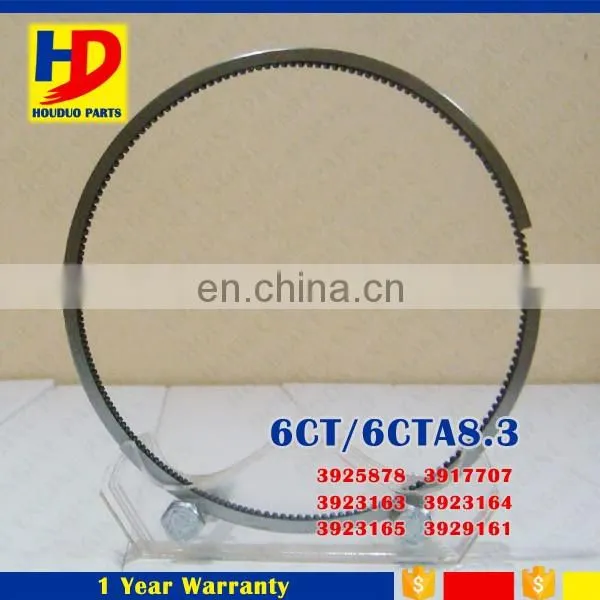 Excavator Engine 6CT 6CTA8.3 Piston Ring Set OEM No 3925878 3917707 photo-5