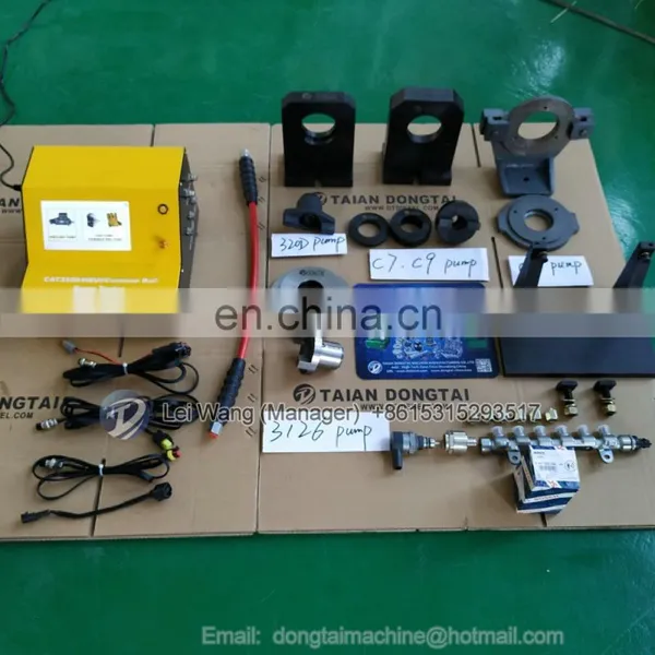 CAT4000 to Test Common Rail HEUI CAT 320D Pump Tester photo-5