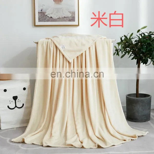 Adult Brushed Hooded Coral Fleece Blanket Super Soft Polar Fleece Blanket Custom Printed for Bed photo-2