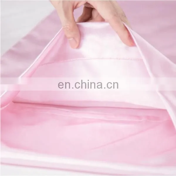 Perfect Luxury Smooth 100% Polyester Home Breathable Satin Pillowcase For Adults photo-5