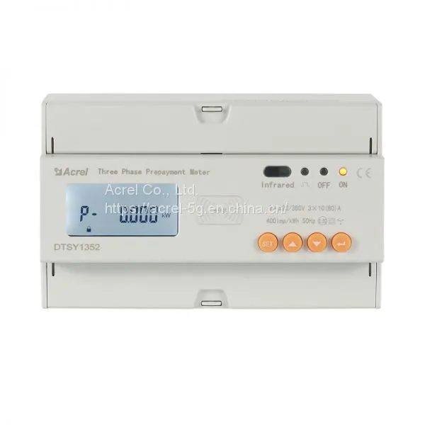 Acrel Dtsy / Ddsy1352 Series Prepayment Meter photo-3