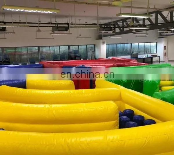 Team Building Games Inflatable Dizzy X Interactive Obstacles Wipeout Game For Sale photo-5