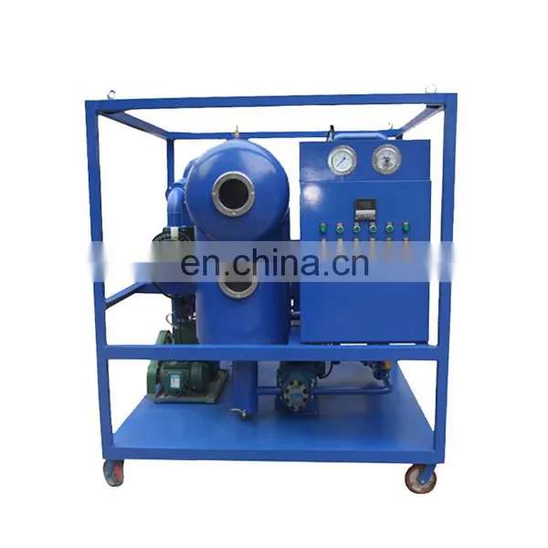 Portable Vacuum Transformer Waste Oil Dehydration Machine Engine Oil Purification Machine photo-4
