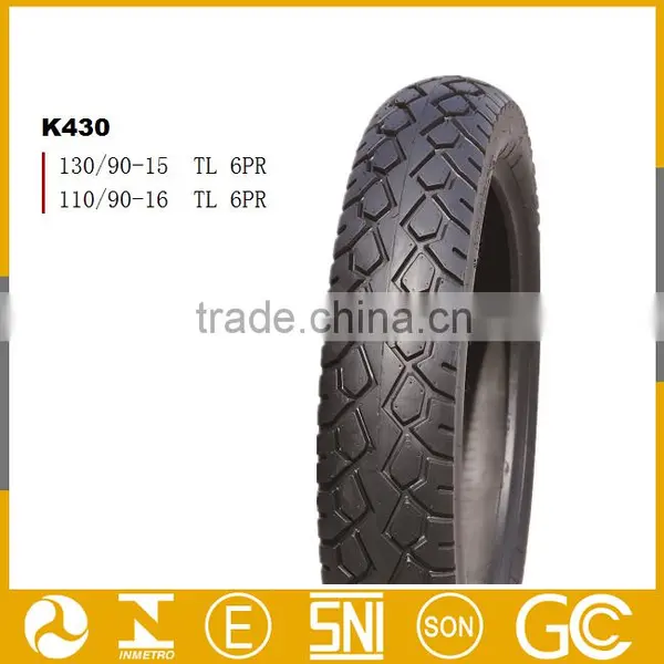 China Durable Quality Motorcycle Tires 130/90-15