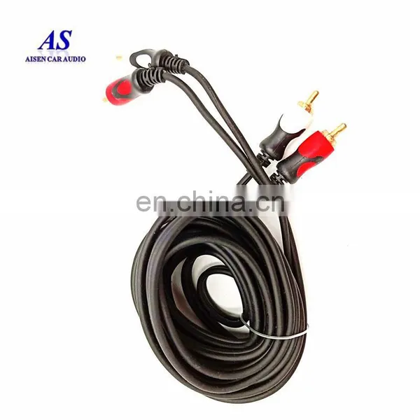 OFC 17ft Rca Cables Car Audio Rca Cables Length 4 Channel photo-3