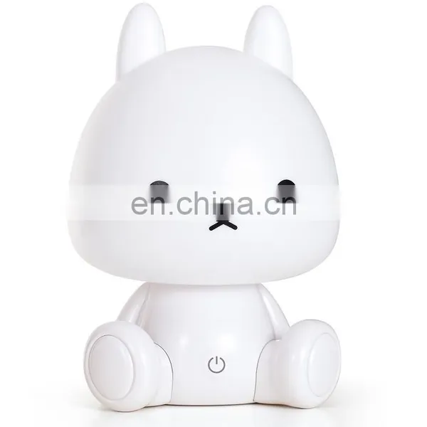 Animal Led Table Lamp White Night Light Reading Lamp for Kids photo-3