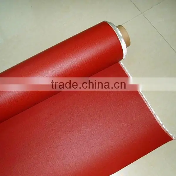 Chinese Manufacturer Different Thickness Silicone Fabric Cloth With Super Width in Different Colors Such as Red/grey and so on photo-2