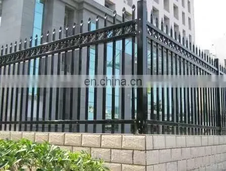 Home Garden Fence Cheap Hot Dip Galvanized Zinc Plated Steel Fence With Powder Coated photo-4