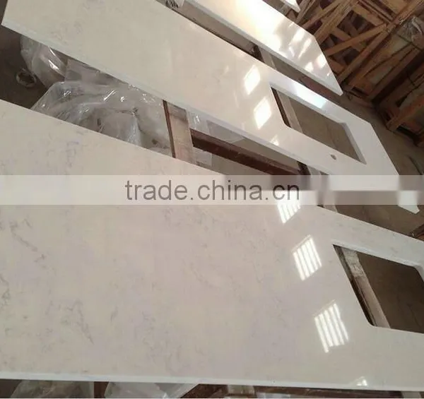My Wholesale Bathroom Prefab Quartz Vanity Tops photo-2