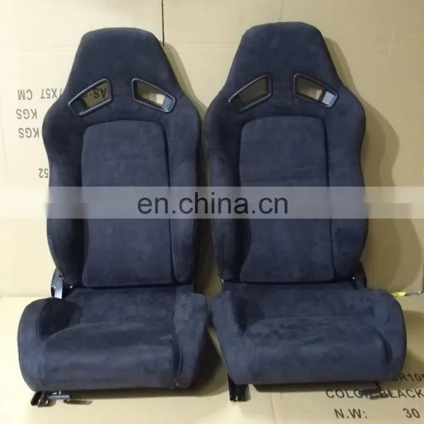 Adjustable Custom LOGO Suede Universal Racing Seats Car Seat photo-4