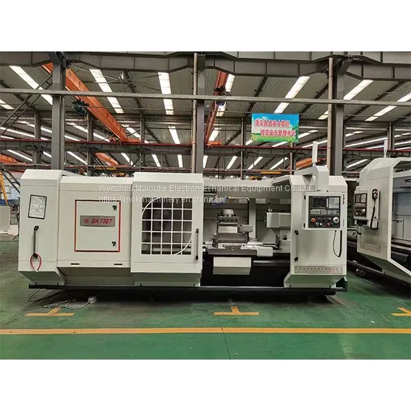 Pipe Thread Cutting Machine CNC Pipe Threading Lathe Machine photo-3