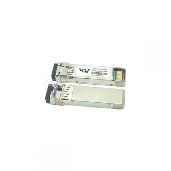 10 Гбит/с SFP+ DWDM 100 км SFP-трансиверный волоконно-оптический модуль