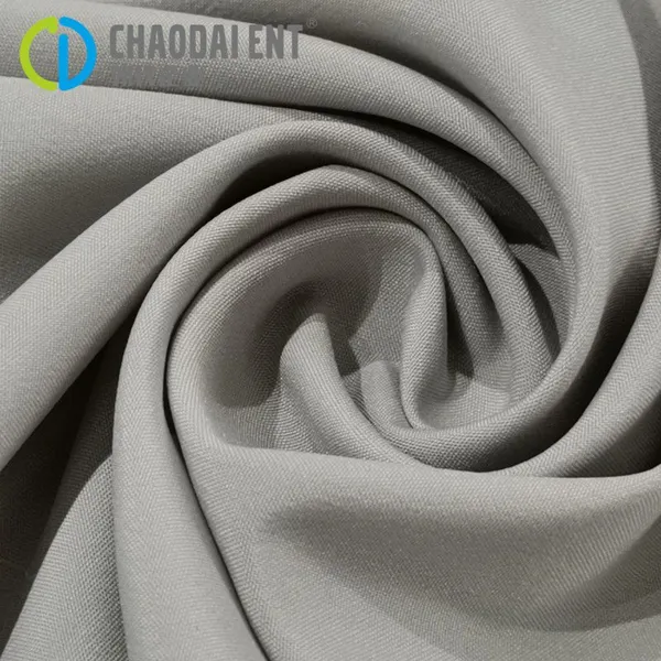 Eco-friendly Semi-resilient 210T 100%RPET Recycled Polyester Pongee Fabric for Lightweight Down Jacket and Cotton Suit Lining