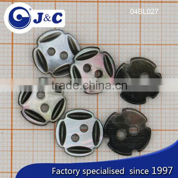 Blacklip Shell Buttons, Mop Sea Shell Buttons, Shirt Button, BL027, BL028 photo-2