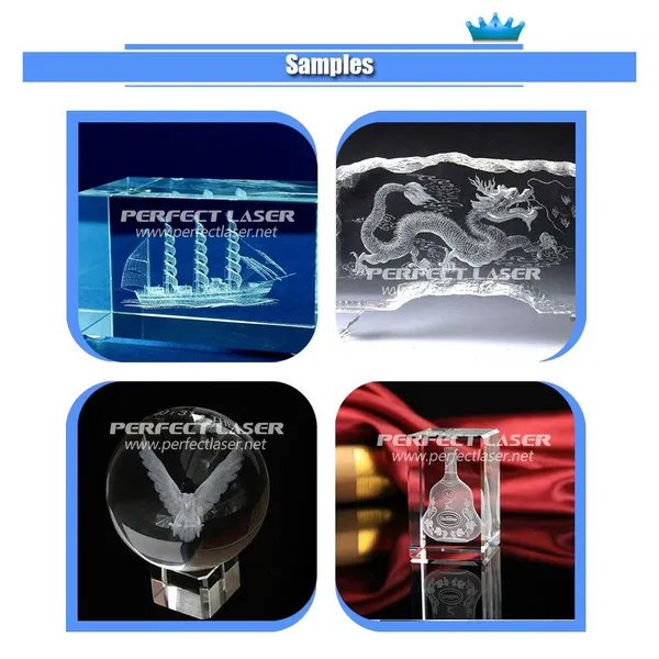 Perfect Laser Popular Glass Crystal Mini 3D Crystal Laser Engraving Machine for Sale photo-2
