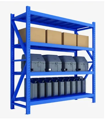 Light Duty Warehouse Storage Shelf Boltless Rivet Shelving Steel Shelf photo-2