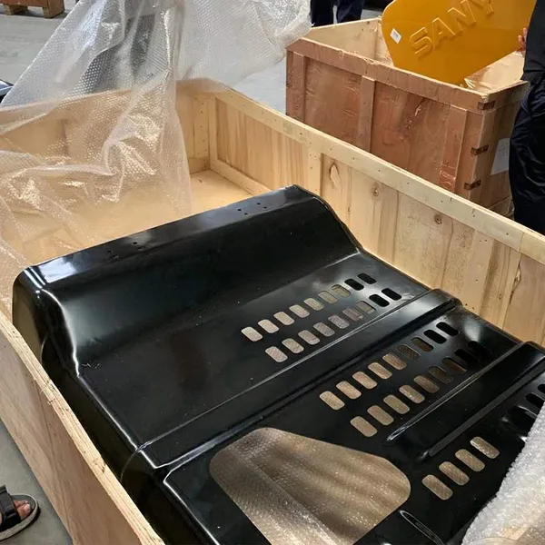 Durable Kap Mesin Sany55 Kap Mesin Samping Sany55 Reliable Sany Excavator Engine Components for Construction Machinery photo-3
