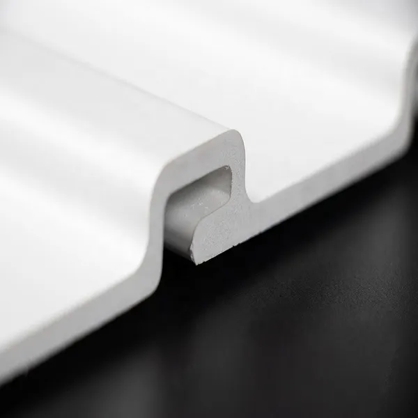 White Bracket Slatwall Pvc Panel Slatwall Pvc With Customized Size photo-2