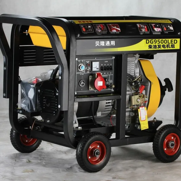 6.5KW Three Phase 380V Open Frame Diesel Generator | 195F Engine | 100% Copper Alternator photo-5
