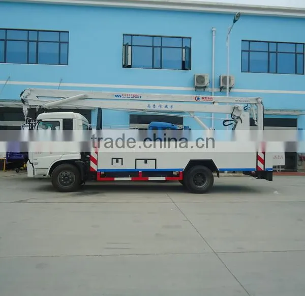 Peru Dongfeng High Altitude Truck for Sale,china New Telescopic Boom Lift Truck photo-4
