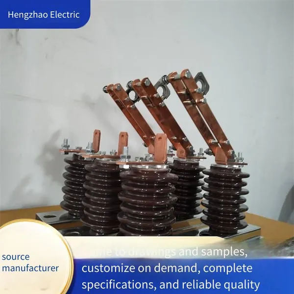 10kv Outdoor High-voltage Disconnecting Switch Gw9-12 Old-style Ceramic, Used in 10kv Power Systems photo-3