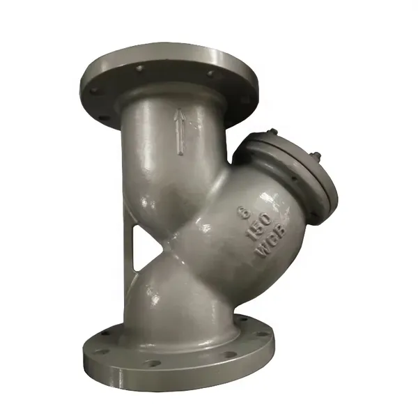 ANSI 4'' 6'' Cast Steel WCB Flange End Water Filter Strainer Industry Cast Iron Filter Y-Type Strainer