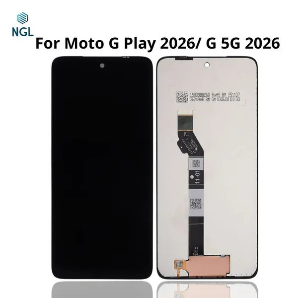 For Moto G Play 2026/ G 5G 2026 Display LCD Touch Screen Digitizer Replacement Assembly