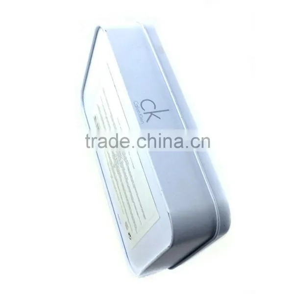 Rectangular Metal Tin Pencil Box for Stationery With Window photo-3