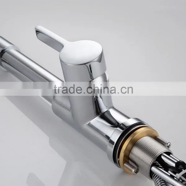 China Supplier Pull Out Kitchen Sink Faucet Pull Down Kitchen Faucet photo-3