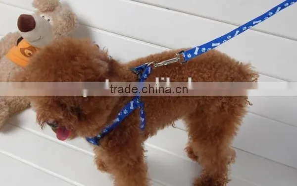 1.5 Printing Thoracic Dorsal Traction Rope Dog Cat Pet Chest Straps Harness Leash photo-4