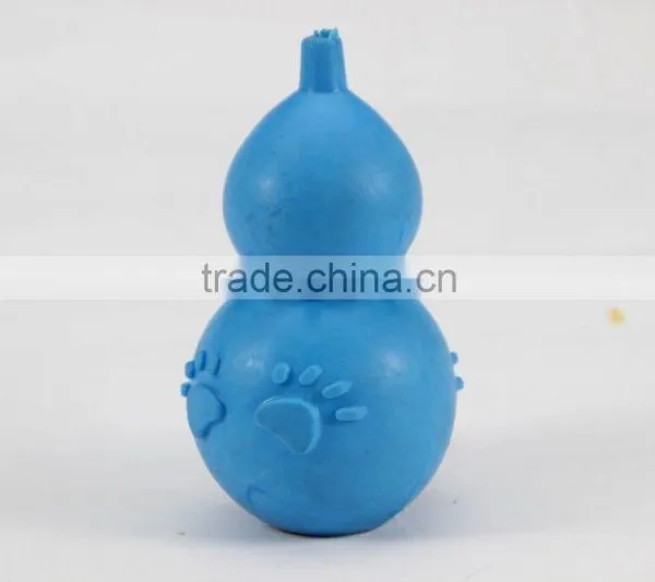 Bottle Gourd Thermoplastic Rubber Pet Toy for Dogs and Cats Chew Dog Supplies photo-3