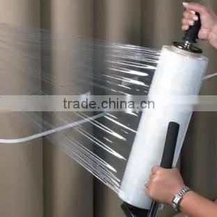 Hot Sell PE Stretch Film,Stretch Foil and Packaging Film,Hand Stretch Film photo-5
