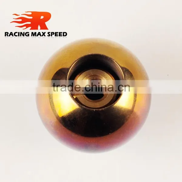 2015 New Products Auto Parts M10*1.25 Polished Full Titinaium Ball Shape Gear Shift Knob photo-3
