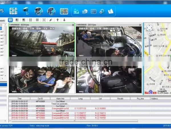 Teswell H.264 Car Mobile Dvr 4-ch sd Card With 3g Wifi Gps MDVR for Vehicle or Car photo-5