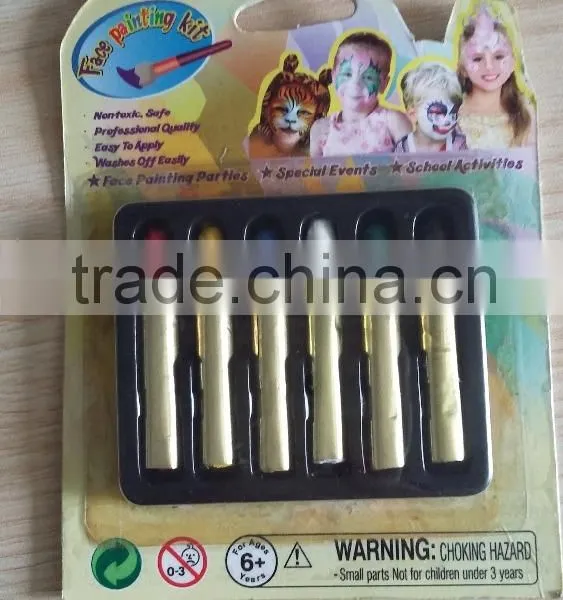 6 Color Face Painting Kit,like a Stick