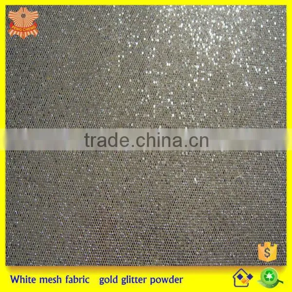 Mesh Fabric Glitter Wallpaper With High Quality - EN71 Certified photo-4
